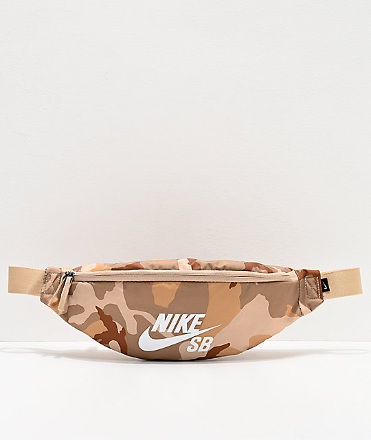 camo nike bum bag