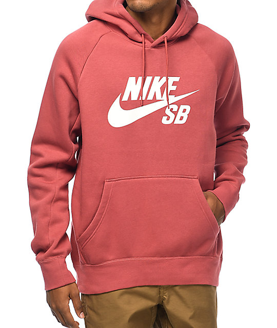 pink nike sb hoodie