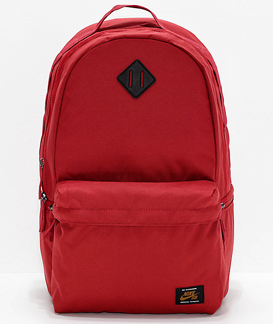 nike sb backpack red