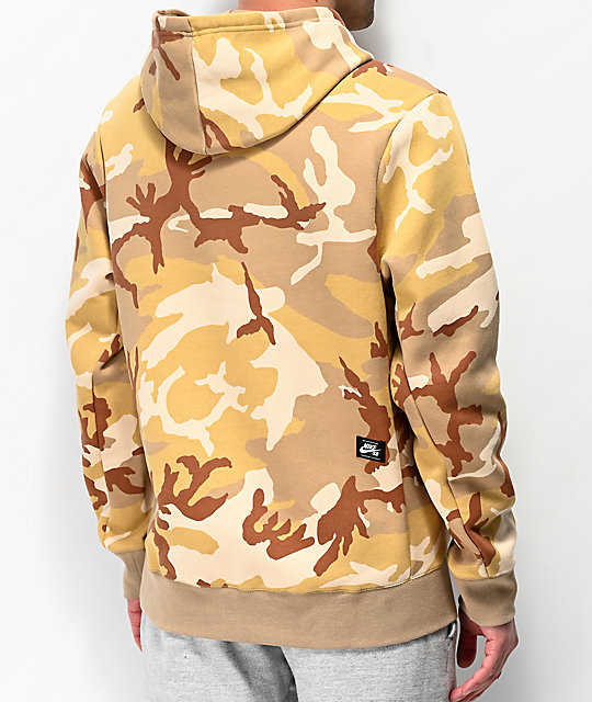 supreme desert camo hoodie