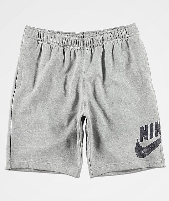 nike sweatpant shorts