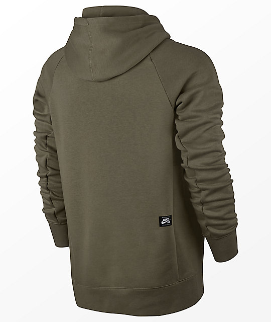 Nike SB Icon Green Hoodie Zumiez.ca