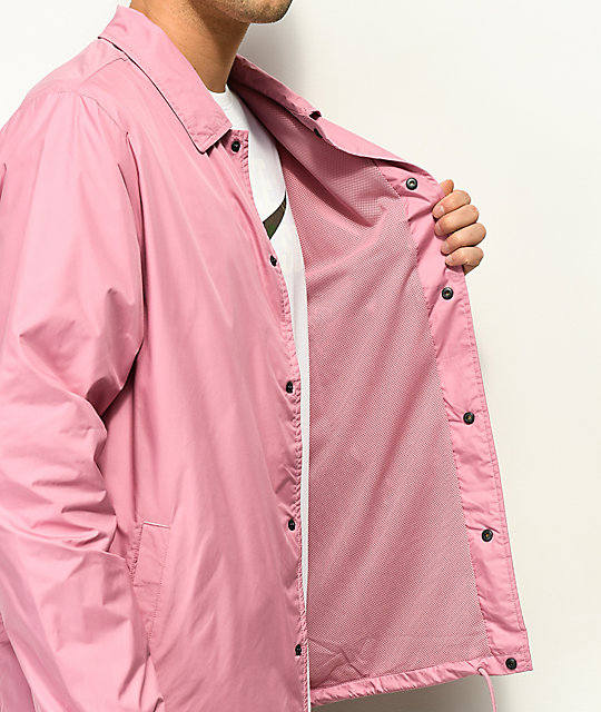 pink nike coat