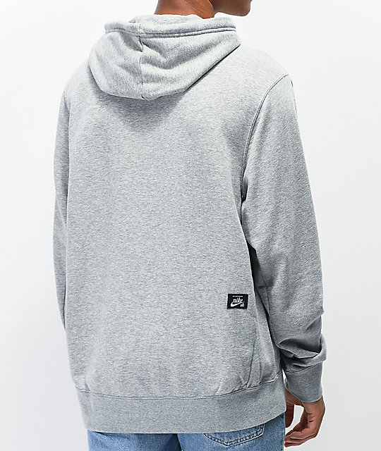 nike sweater grey