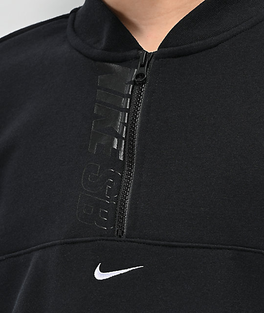sudadera nike media cremallera