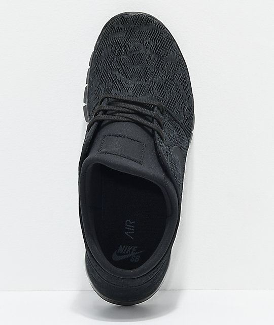 nike janoski max all black