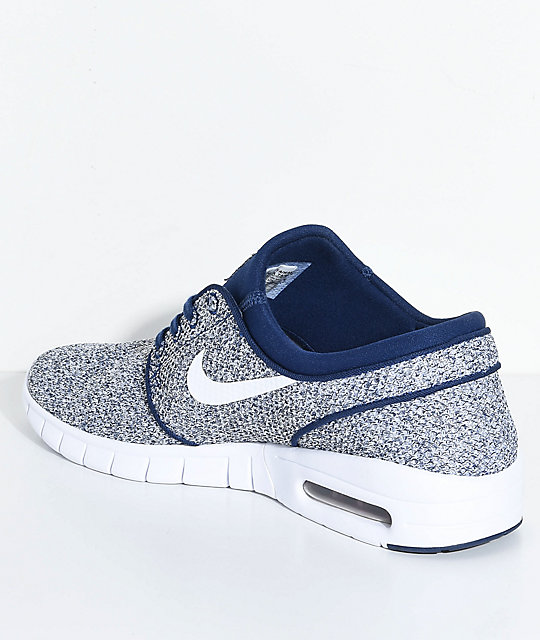 nike sb janoski max blue