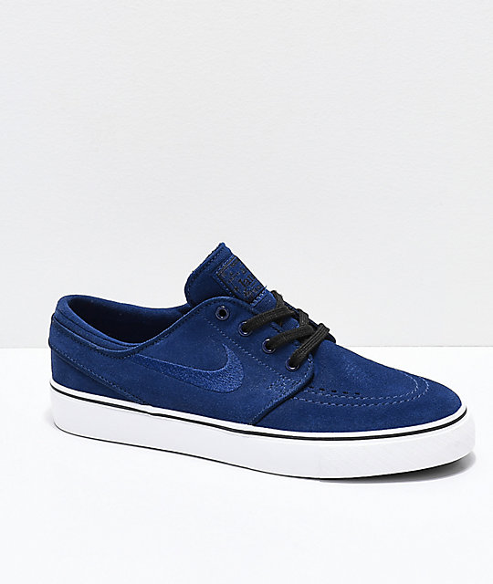 Nike SB Janoski Blue Void zapatos de skate para niños | Zumiez