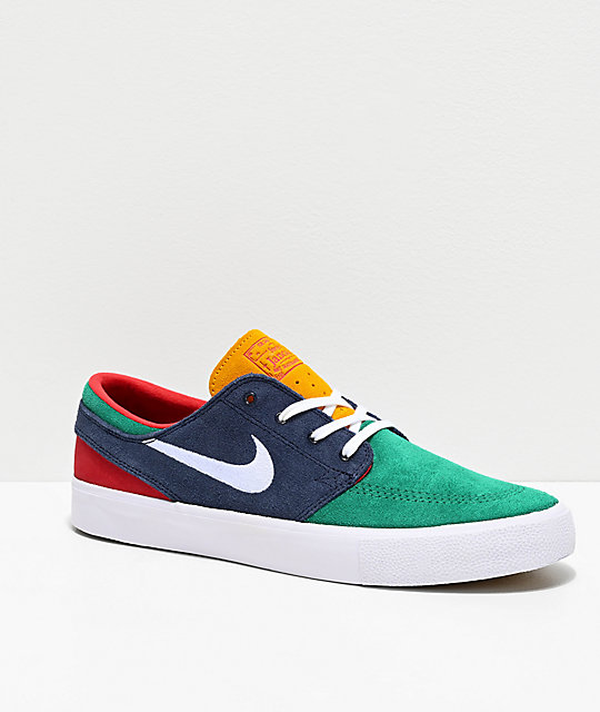 nike janoski hombre verdes