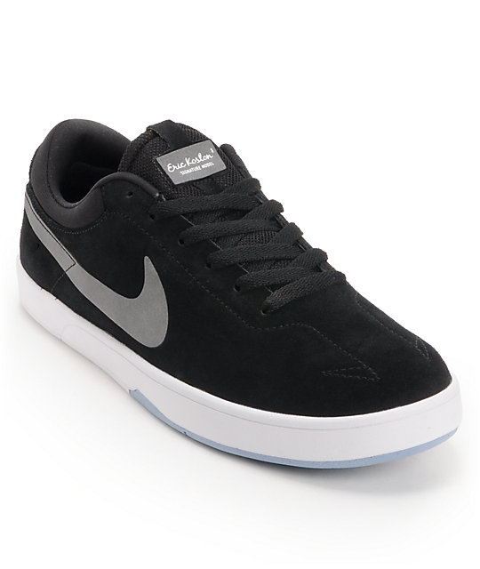 Nike SB Koston Black & White Skate Shoes | Zumiez