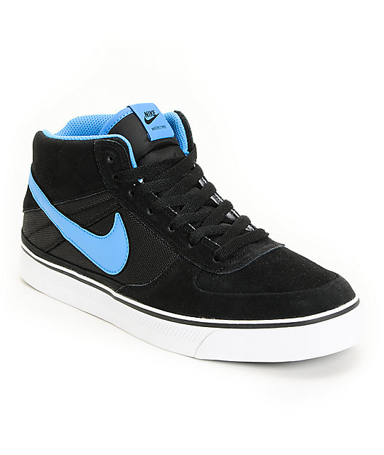 Nike SB Mavrk Mid 2 Black, Lt Photo Blue & White Shoes