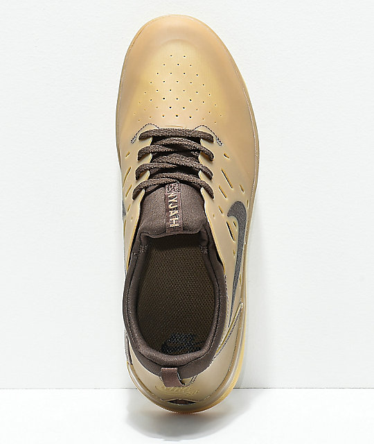 nike sb nyjah gum brown