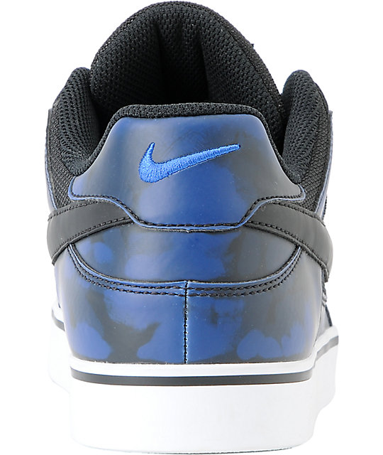 Nike Sb P Rod 2 5 Thermohype Black Blue Skate Shoes Zumiez