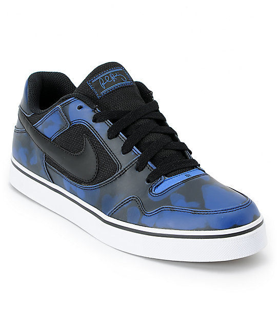 Nike SB P Rod 2.5 Thermohype Black & Blue Skate Shoes at Zumiez : PDP