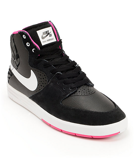 nike sb black pink