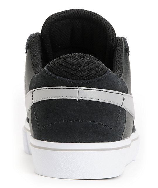 Nike SB P-Rod 7 VR Black, White, & Silver Skate Shoes | Zumiez