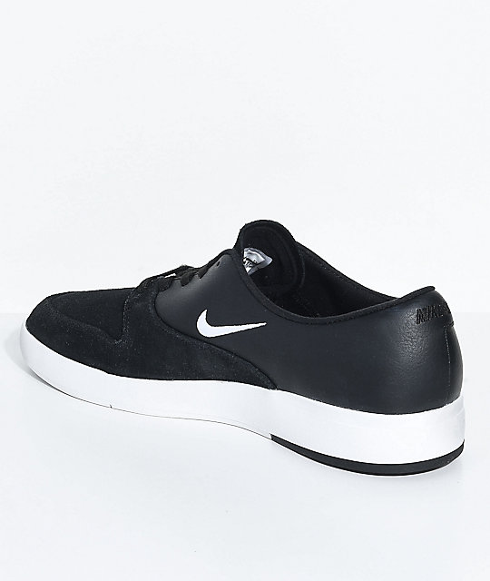 Nike SB P-Rod Ten Black & White Skate Shoes | Zumiez ... Nike SB P-Rod Ten Black & White Skate Shoes