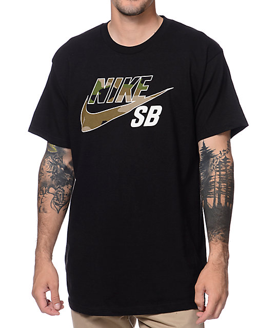 nike camo t shirt