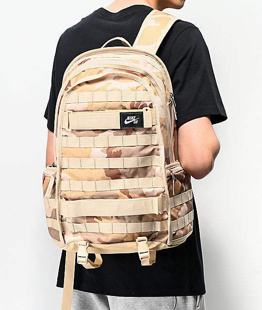 nike sb backpack gold