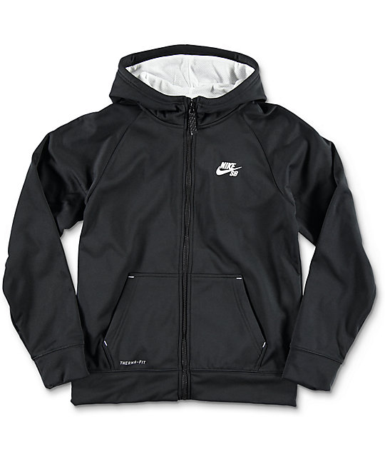sudadera nike sb negra