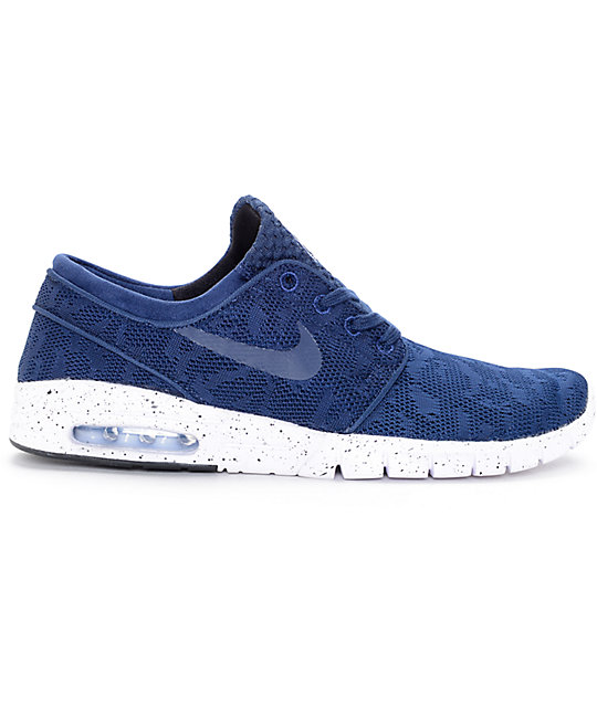 nike sb stefan janoski max midnight navy
