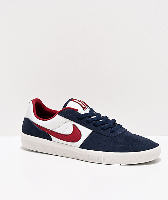 nike sb blue and red