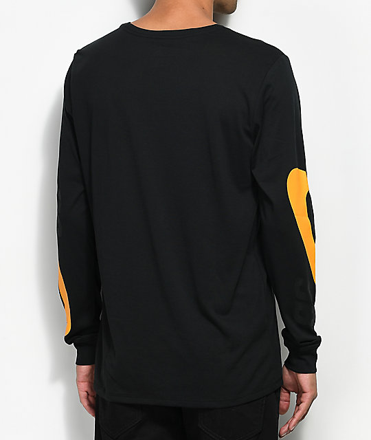 nike long sleeve orange