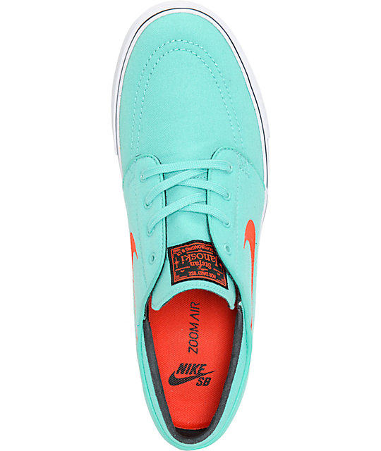 turquoise janoski