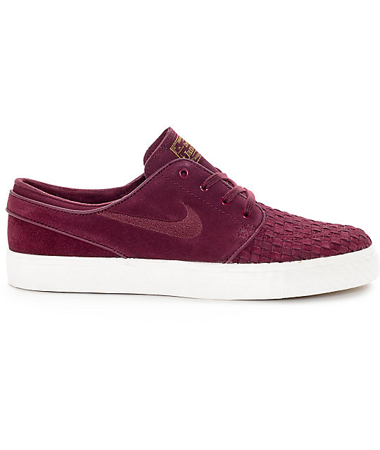 nike janoski maroon