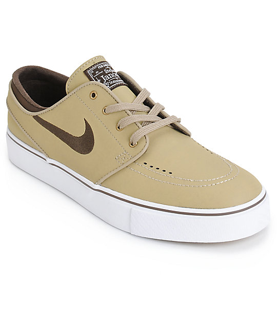 nike stefan janoski brown leather