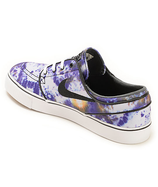 Nike SB Zoom Stefan Janoski QS Tie Dye Skate Shoes | Zumiez