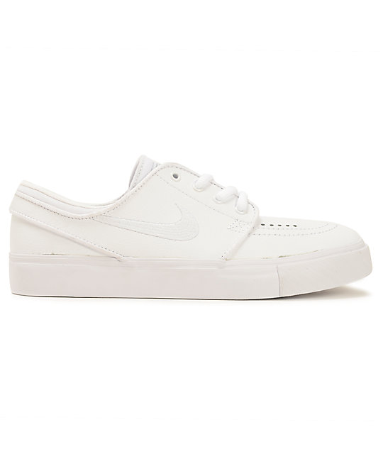 nike stefan janoski white leather