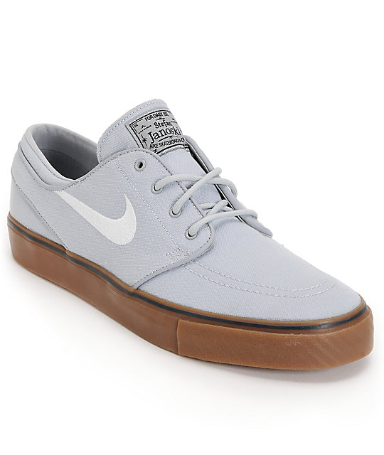 nike sb zoom stefan janoski gray