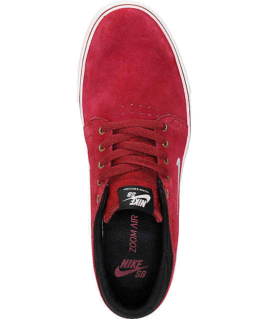 Nike SB Zoom Team Edition Rust Skate Shoes cheap dark brown nike sneakers febd7 dd6a1