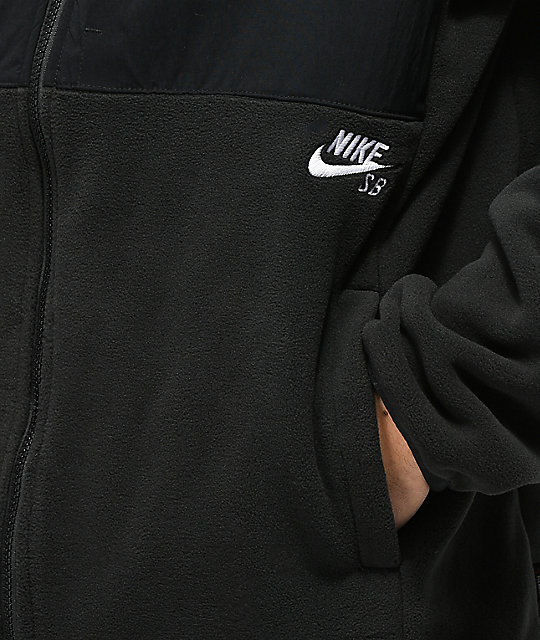 Negro Capucha De Nike Sb Polar Sudadera Con oedCxB