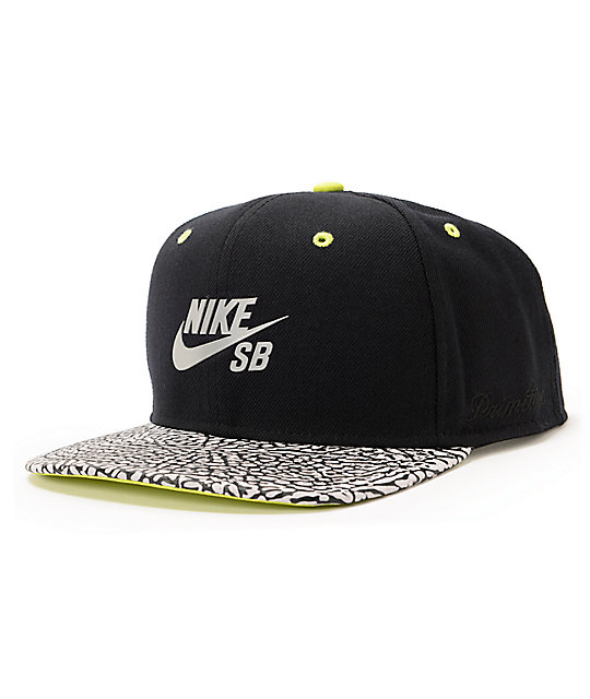 Nike SB x Primitive Elephant & Volt Snapback Hat | Zumiez