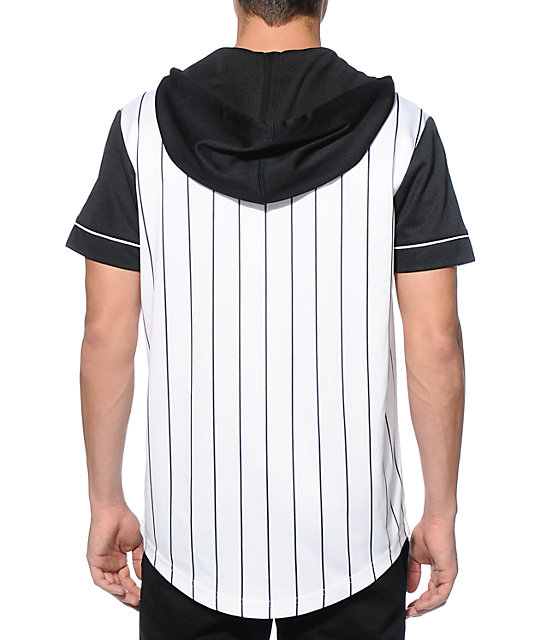 baseball jersey with hoodie