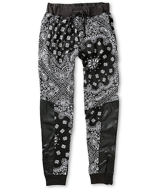 bandana jogger pants