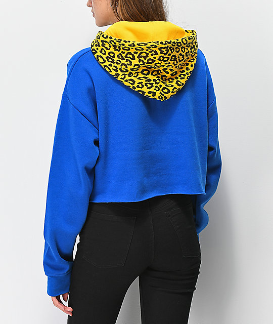 blue animal hoodie