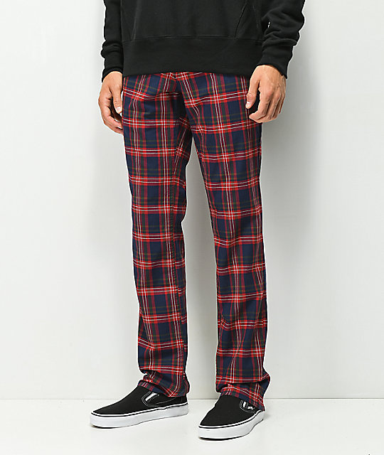 plaid chino shorts