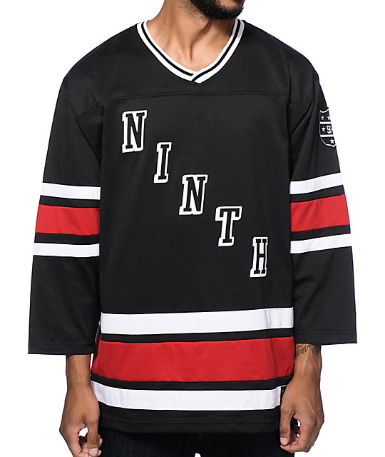 short sleeve hockey jersey