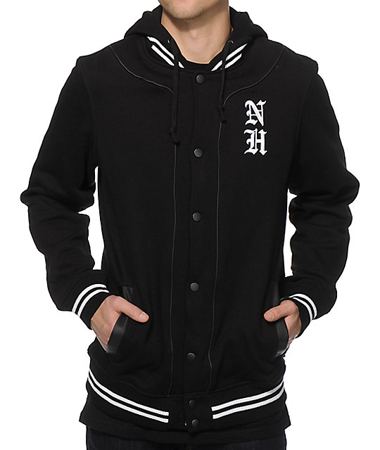 Ninth Hall Squad Hooded Varsity Jacket | Zumiez