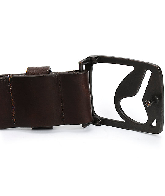 nixon leather belt