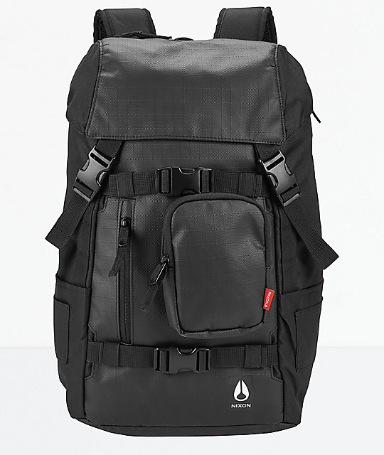 Nixon Landlock Black 20L Backpack | Zumiez
