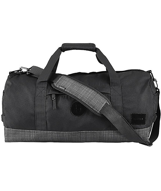 Nixon Pipes Black Wash 32l Duffle Bag Zumiez Nixon Pipes Black Wash 32l Duffle Bag