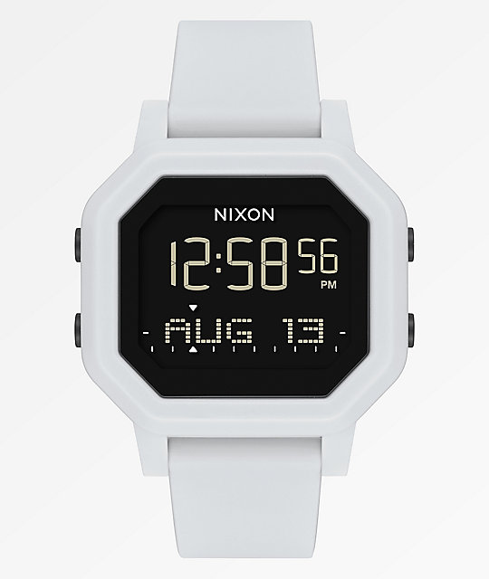nixon black digital watch