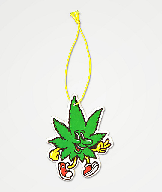 NoHours Happy Leaf Air Freshener Zumiez