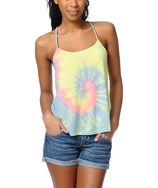 ONeill Side Step Tie Dye Tank Top | Zumiez