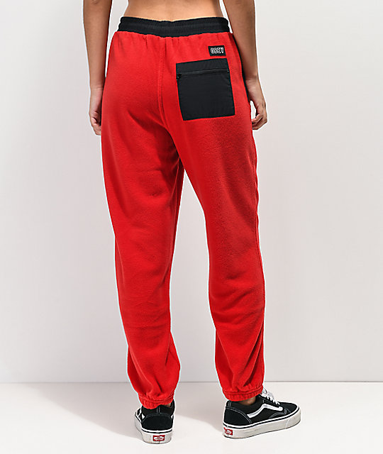 fleece jogger sweatpants