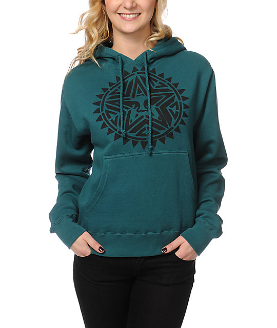 dark turquoise hoodie